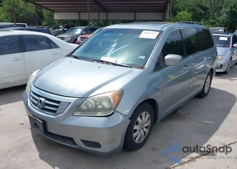 2008 Honda Odyssey Ex-L z USA, uszkodzony, nr VIN 5FNRL38798B033741